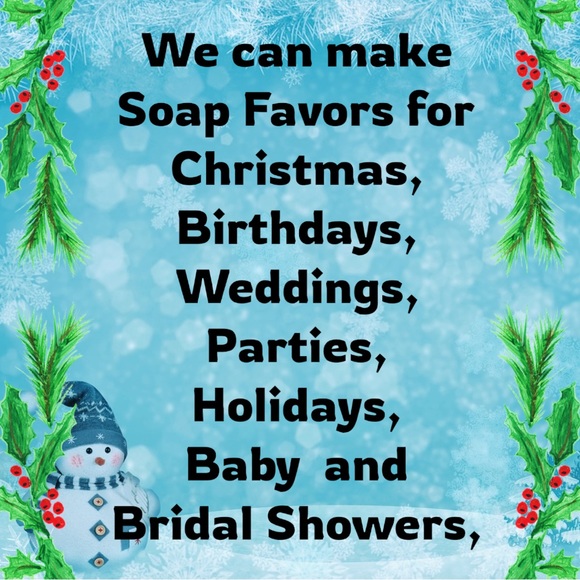 1 Bar, Peppermint Snowflake Soap, Handmade, Great Gift Idea! ( PRICE IS FIRM ) - Picture 2 of 2